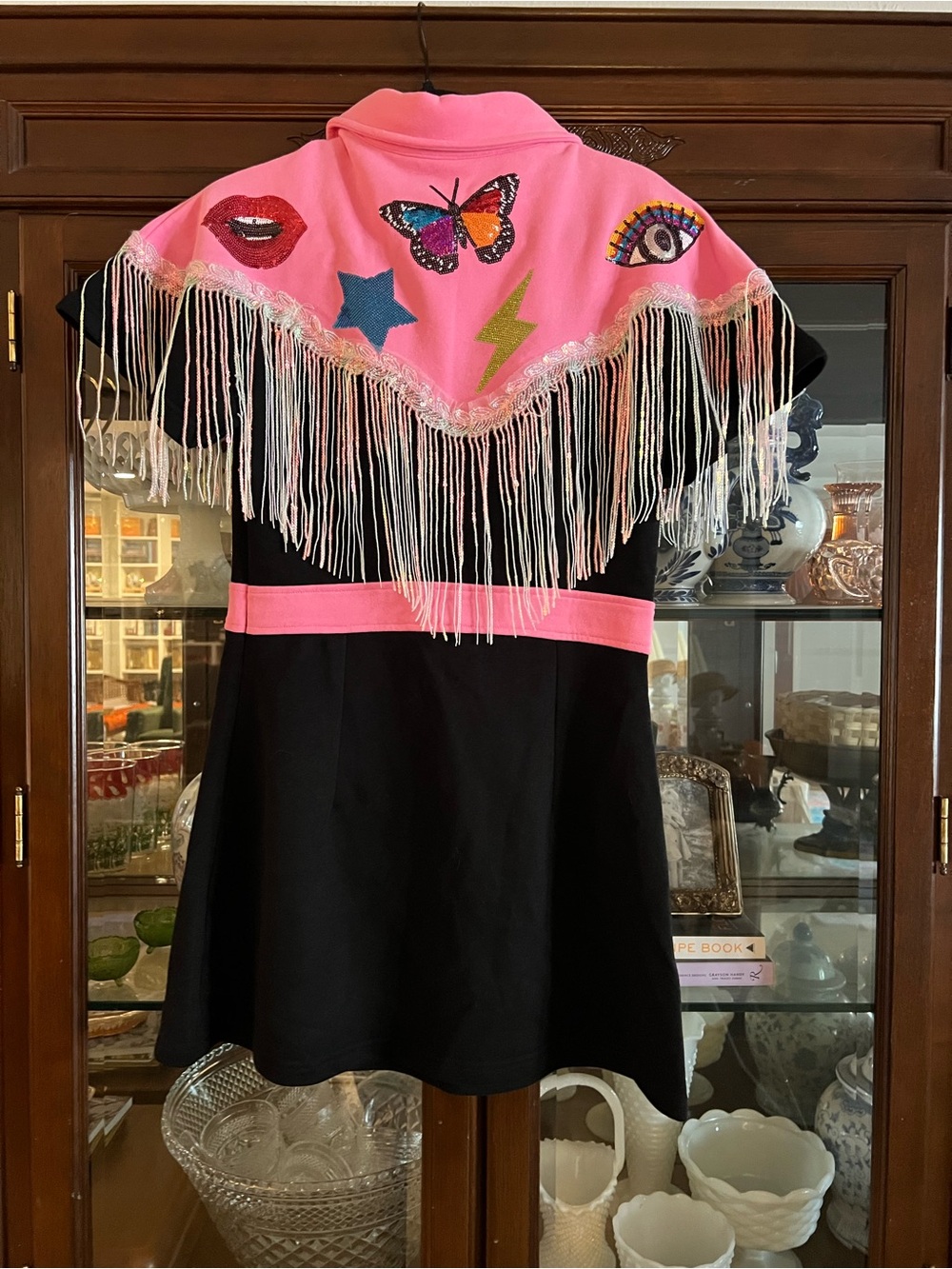 Queen of Hearts western inspired mini dress Size S - Picture 5 of 5